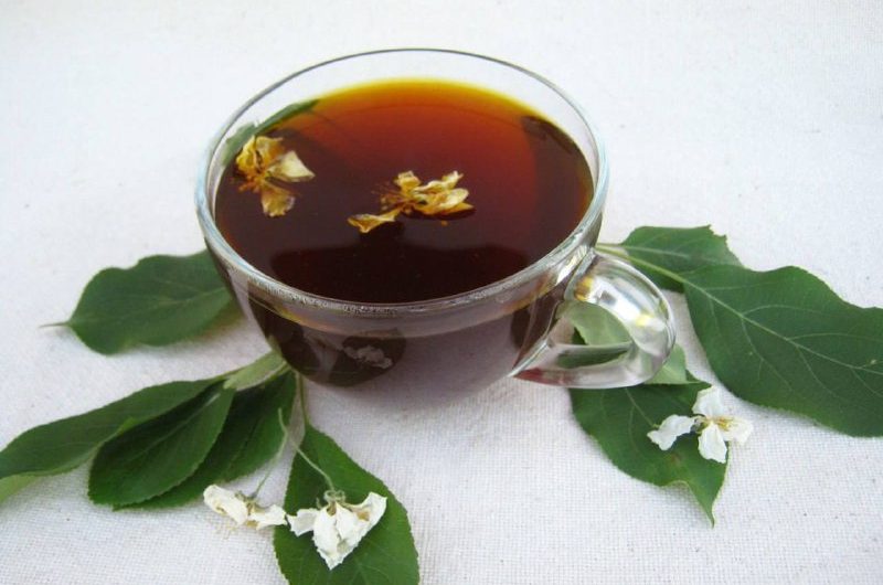 Чай из листьев яблони для иммунитета и легкости в